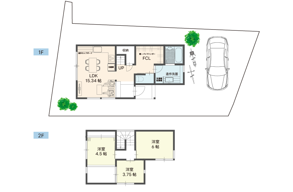 A号地　新築プラン